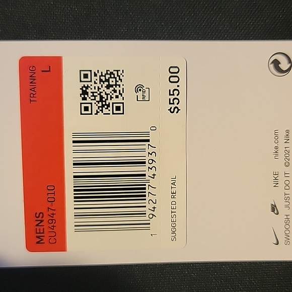 Nike training fitness athletic jacket large men black - Picture 3 of 3